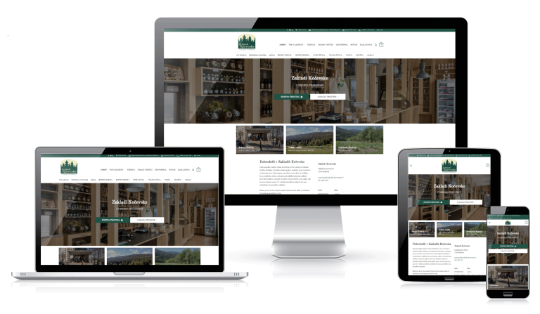 Spletna trgovina Zakladi Kocevske zakladi kocevske.si Pii d.o.o. Kocevje