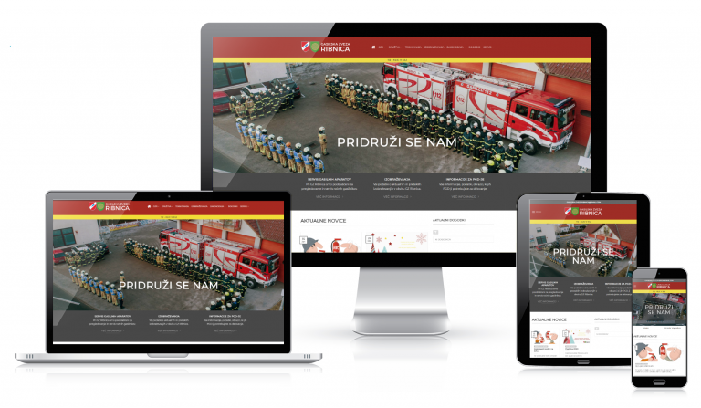 Spletna stran Gasilska zveza Ribnica gzribnica.si Pii d.o.o. Kocevje