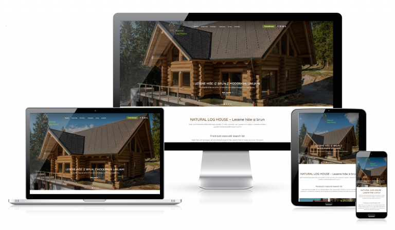 Spletna trgovina Naturl Log House naturalloghouse.si Pii d.o.o. Kocevje