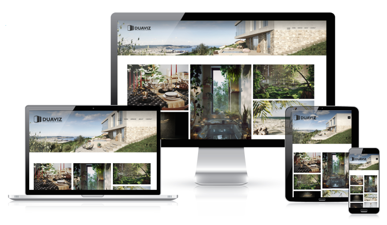 Spletna stran DUAVZI vizualizacija duaviz.com Pii d.o.o. Kocevje