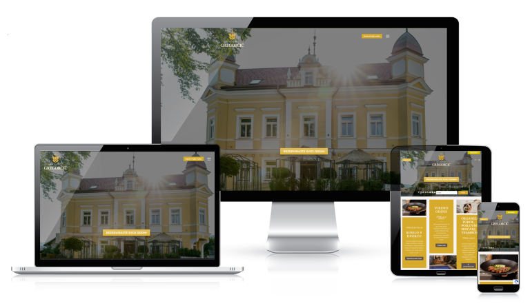 Spletna stran Dvorec Gregorcic dvorec gregorcic.si Pii d.o.o. Kocevje