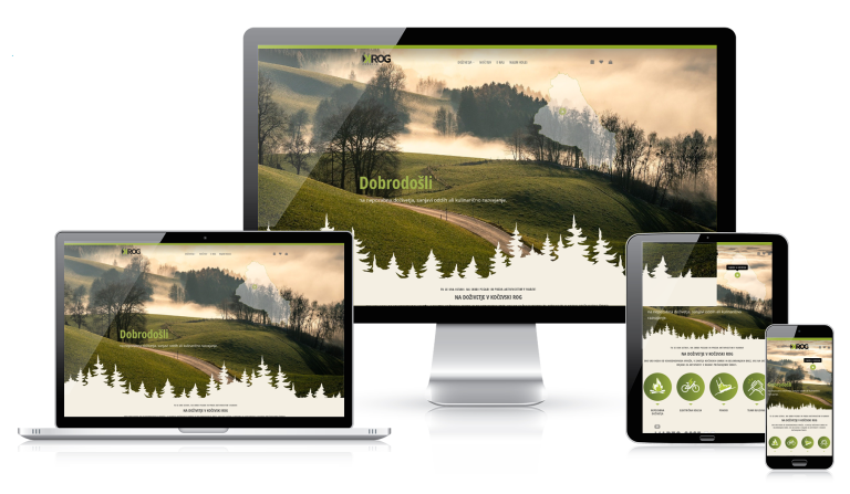 Spletna stran Kocevski Krog kocevskikrog.si Pii d.o.o. Kocevje